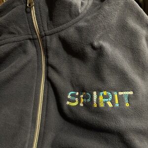 Port Authority Value Fleece Jacket.  Spirit Embroidery, Dark Blue, Super Soft M